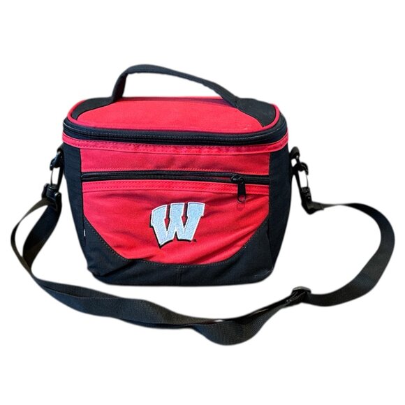 NEW Logo Brands UW Wisconsin Madison Cooler Lunch Bag - Picture 1 of 11